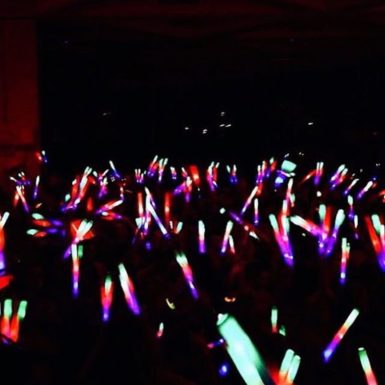 50 PCS LED Foam Sticks for Wedding LED Foam Sticks Glow Batons Etsy