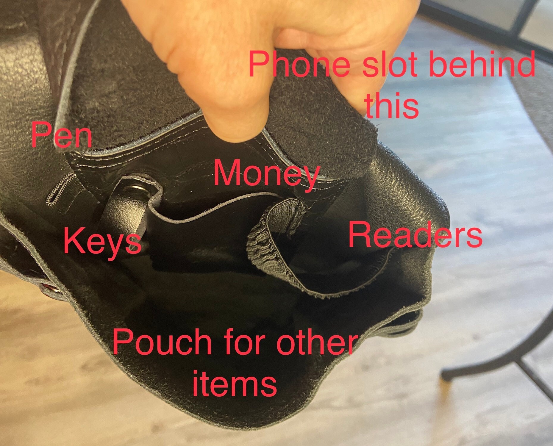 Concealed Carry Leg Bag // Gold Concealed Carry Purse // Etsy