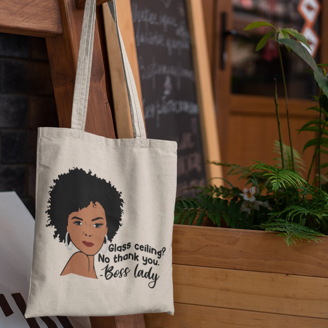 Women's Empowerment Bag Black Women's Bag Canvas - Etsy