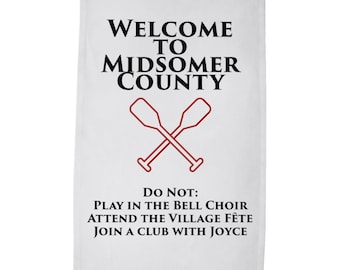 Midsomer Murders, Welcome to Midsomer Tea Towel