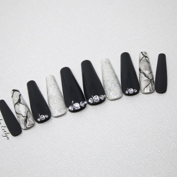 Coffin Nails - Etsy