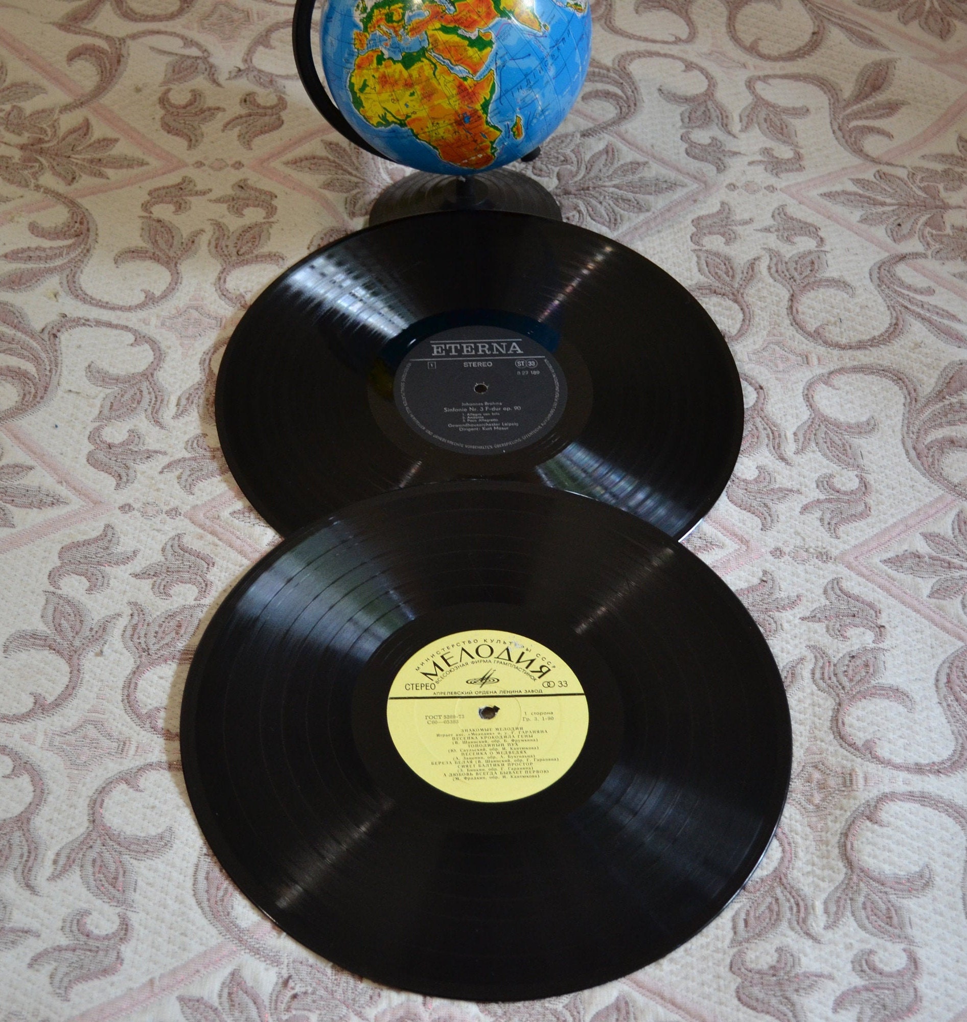 Set of 2 pieces of 12inch records For your creativity and Etsy