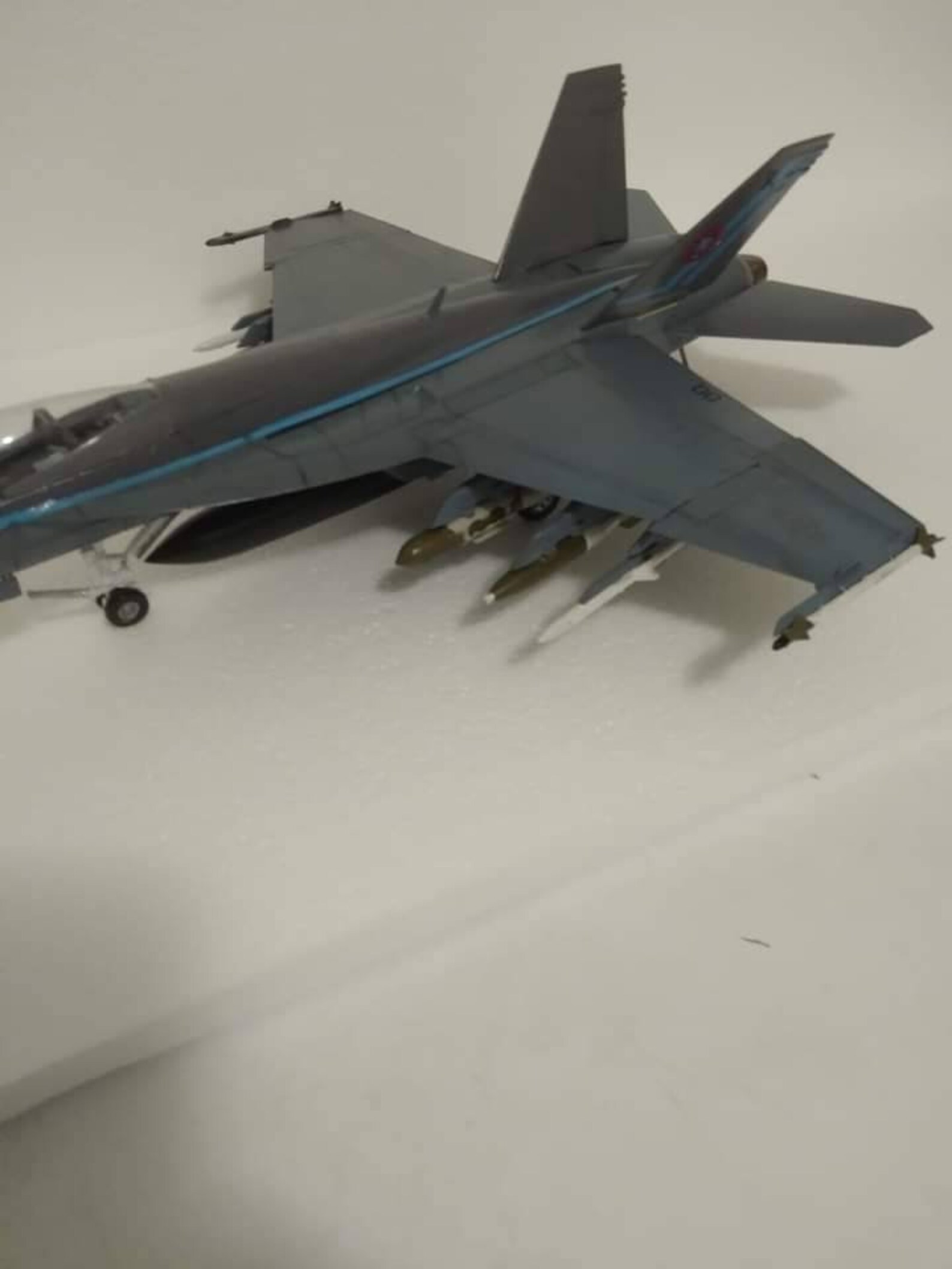 F 18 Super Hornet Fighter Jet 1 48 Scale Model - Etsy
