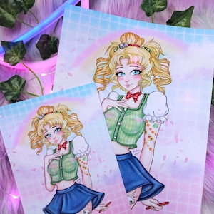 ヒューマン・イザベル - サイン入りプリント <3