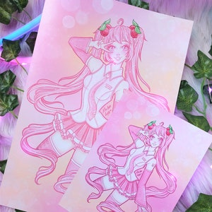 Sakura Miku - Signed print &lt;3