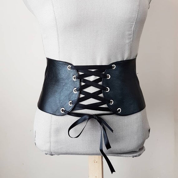 Bustier femme,Corset de Style Punk pour femmes,sous buste en Faux cuir