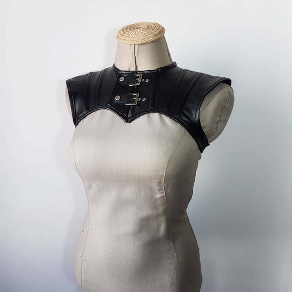 Leather Bolero Shoulder Mantle