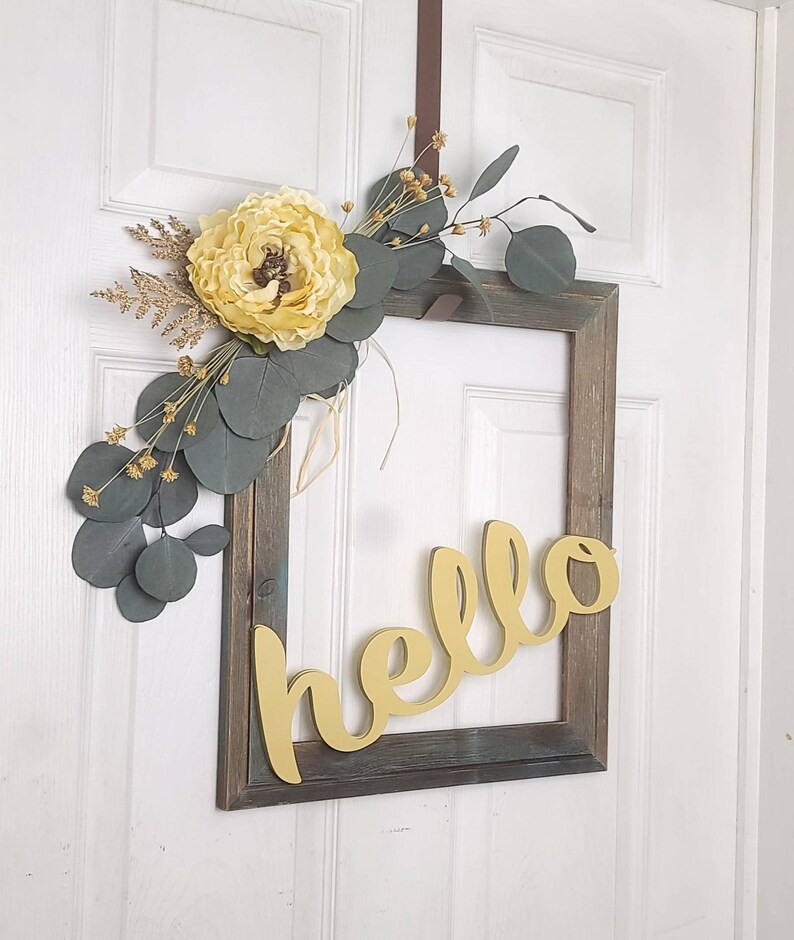 Everyday Wreath, Wall Decor, Front Door Decor Etsy