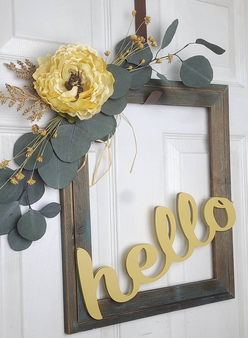 Everyday Wreath, Wall Decor, Front Door Decor Etsy