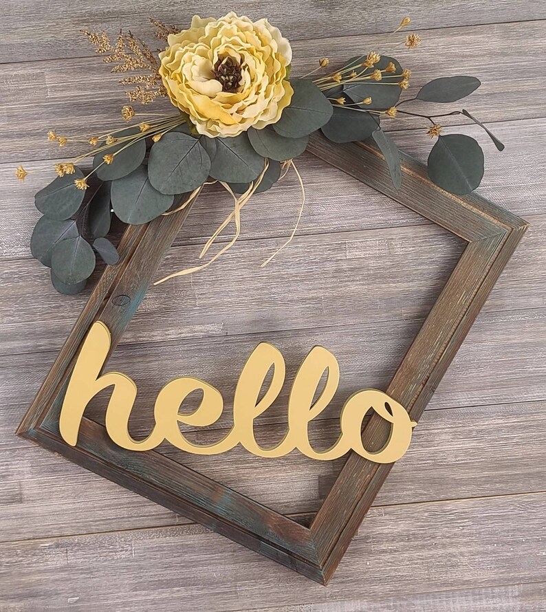 Everyday Wreath, Wall Decor, Front Door Decor Etsy