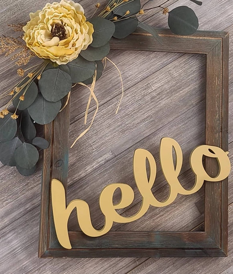 Everyday Wreath, Wall Decor, Front Door Decor Etsy