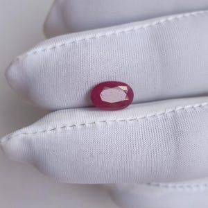 Natural Ruby 1.20 Carat unheated untreated Earth mine Ruby for jewellery Birthday Gift