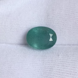 Zambian Emerald Oval Cut 2.43 Ct, Beautiful Loose Natural Emerald Gemstone, Untreated Emerald Stone, Emerald For Jewelry Making & Gifts