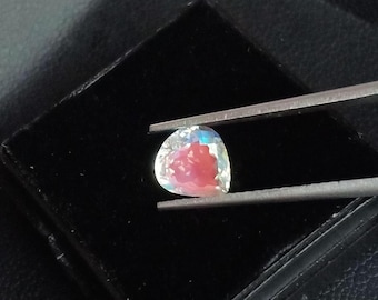 Madagascar Rainbow Moonstone Pear Cut: 1.05 Carat Gemstone