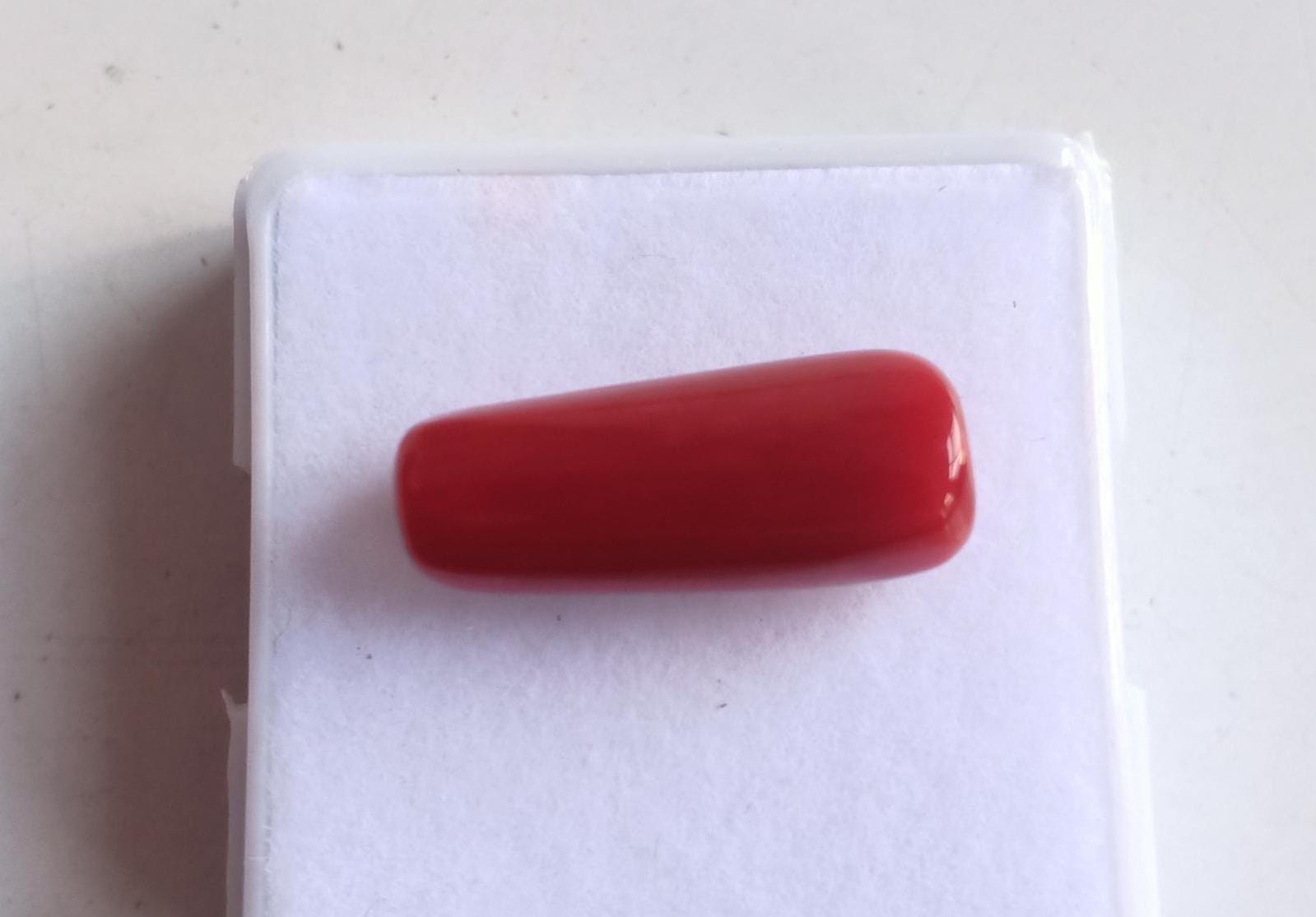 Lot De 100+ Cabochons Corail Naturel – Rouge-orange – Italie – Pierre Précieuse Vintage – Neuf