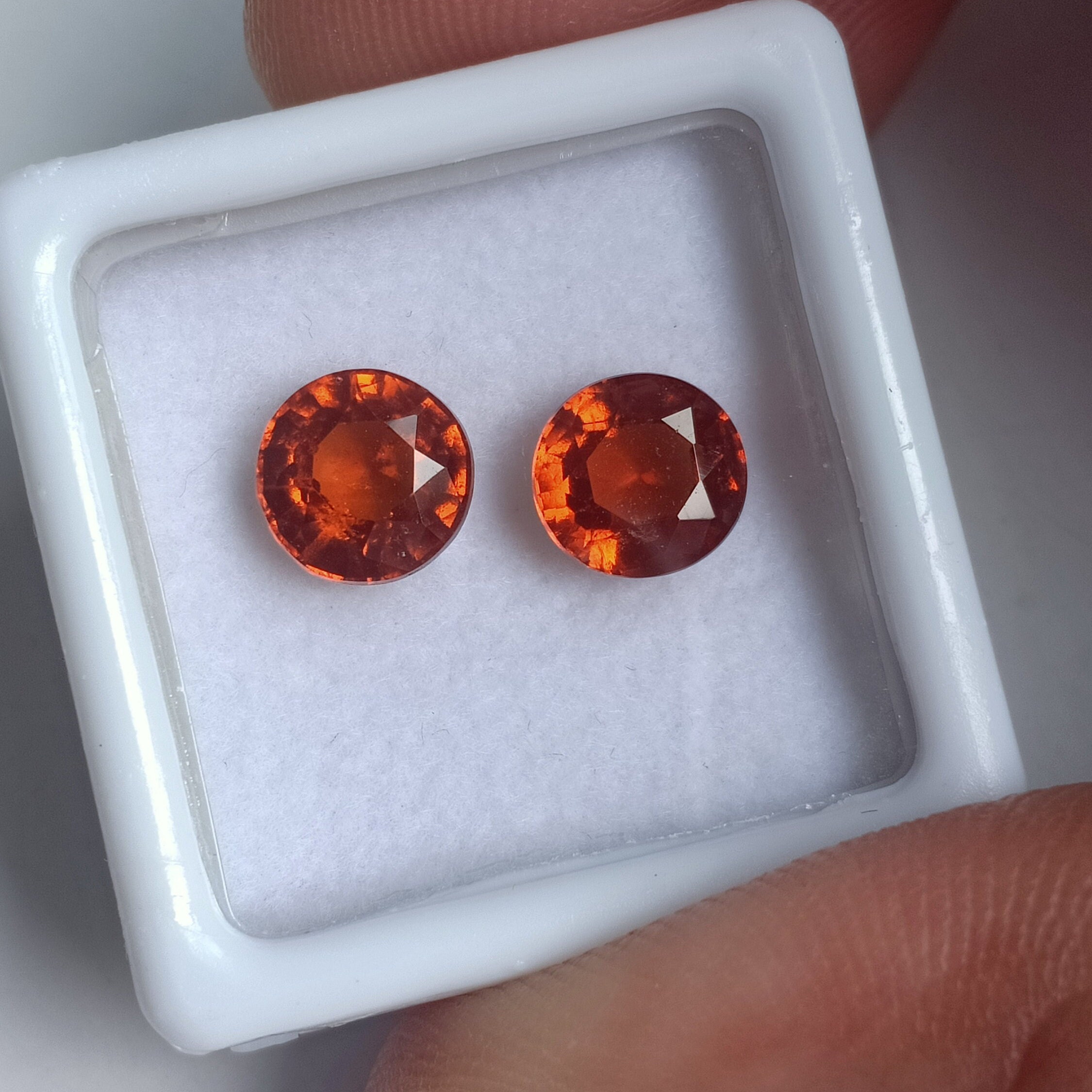 Hessonite Cab - Etsy
