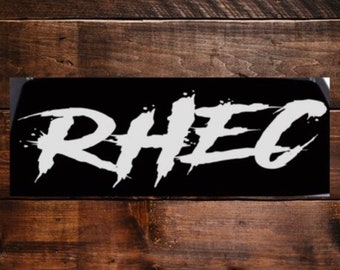 Rhec Sticker By Flexss Redbubble