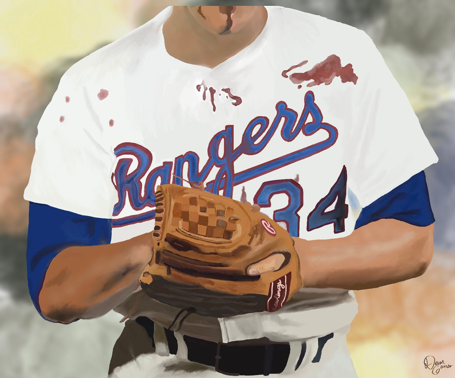 Nolan Ryan Print - Etsy