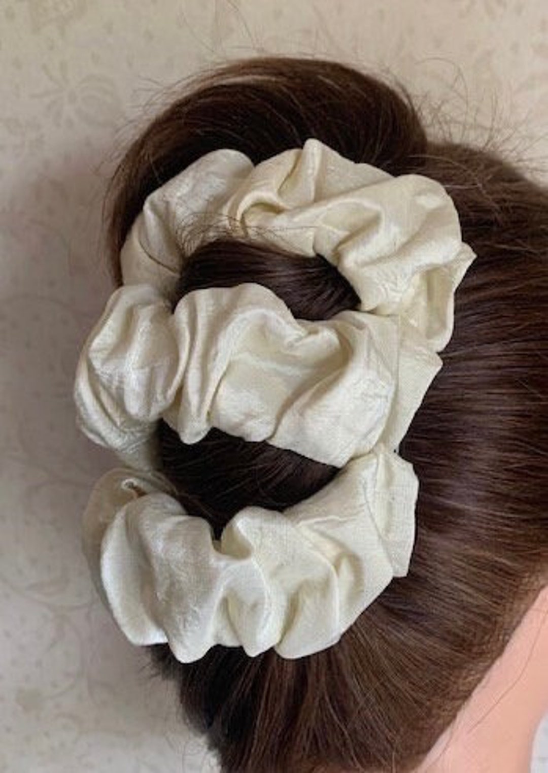 Hairgem clotted Cream Material Double Hair Combs French Etsy UK