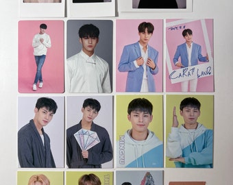 Official Seventeen in Caratland 2017-2020 Mingyu Scoups Dino Joshua the8 Trading Cards