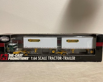 Die-cast promotions vintage 1:64 scale tractor trailer