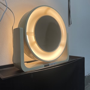 1970s lighted makeup mirror by Clairol