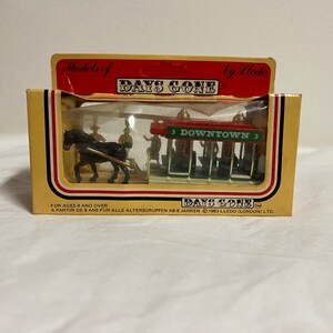 Die Cast Car Set 2 Pferdewagen Truman Beer & Innenstadt Cart