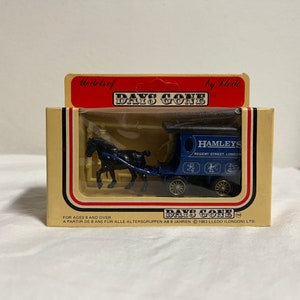 Hamleys By Liedo company, horse and carriage, diecast car