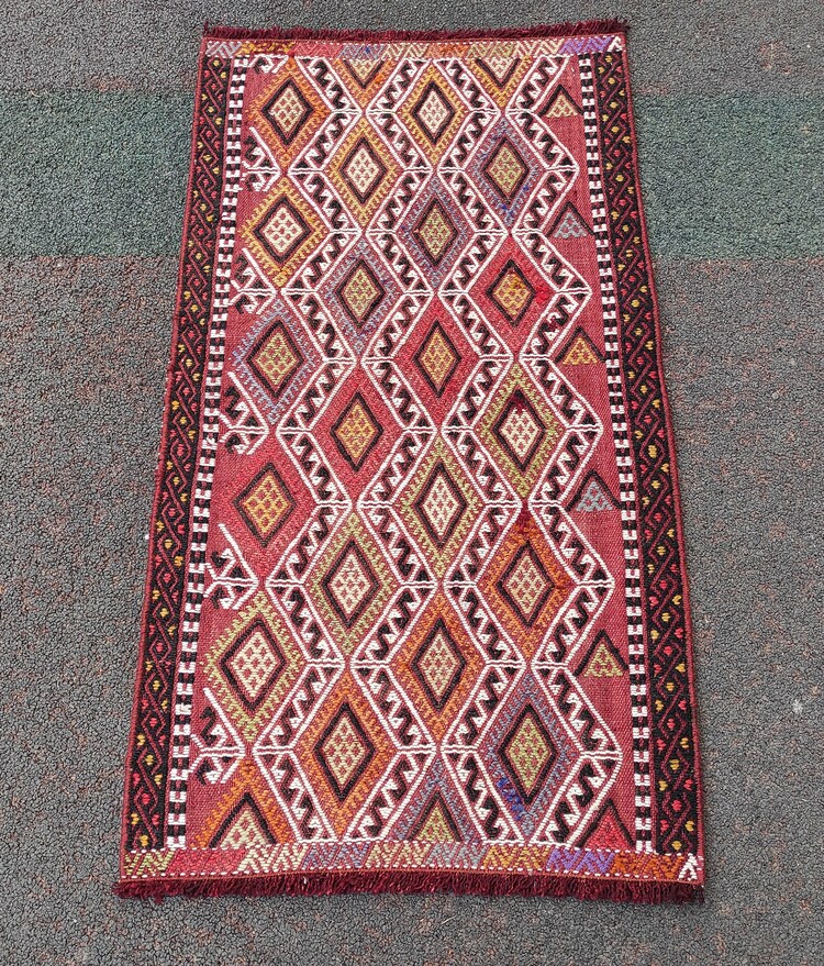  Discount kilim rug, , area rug, buy rug, 1.5x2.7 rug