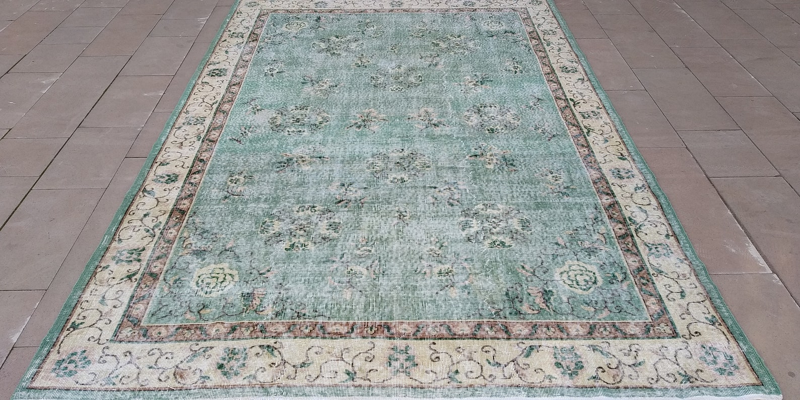 Turquoise rug extra large rug area rug turkish rug floor Etsy