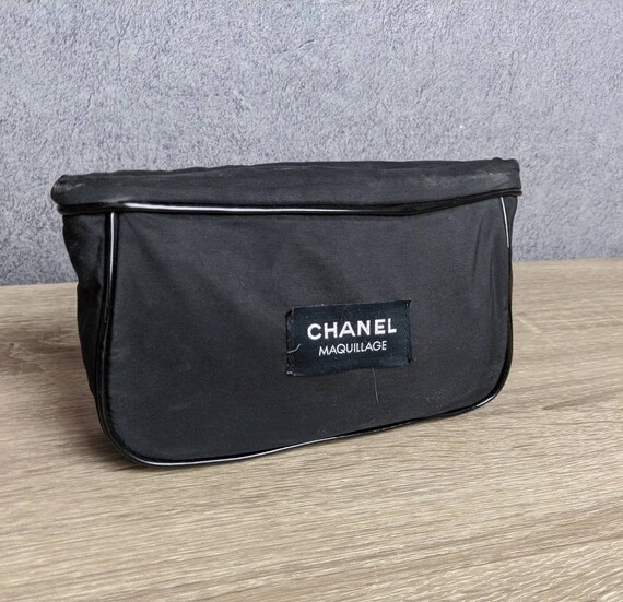 Vintage Chanel cosmetic bag