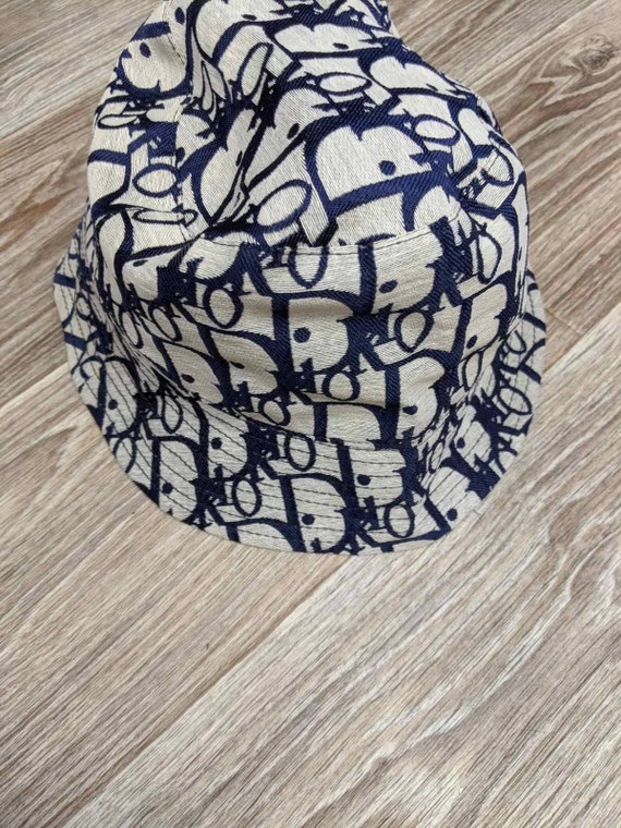 Vintage Dior Bucket Hat Monogram classic patern