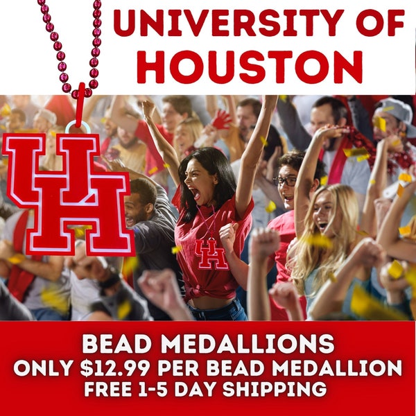University of Houston Bead Medallions