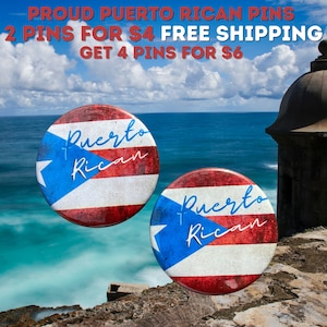 Puerto Rican Buttons