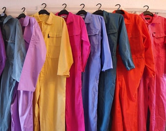 Coloured coveralls (Adults/Kids)