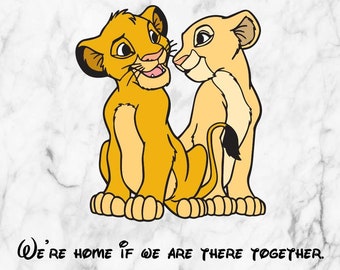 Simba And Nala Etsy