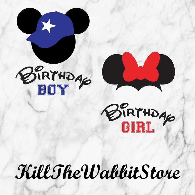 Download Mickey ears svg Minnie ears svg Birthday boy svg Birthday ...