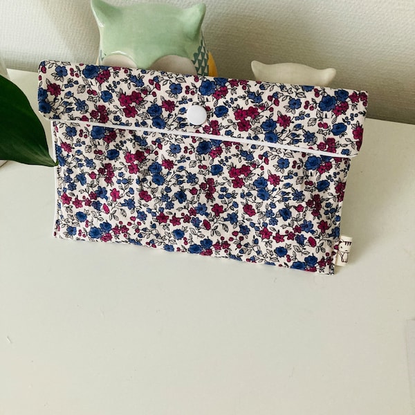 Pochette tissu liberty