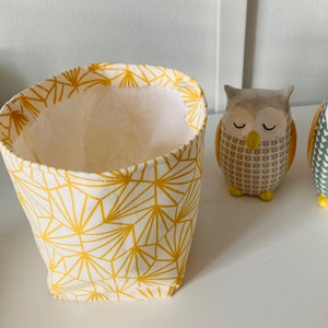 Scandinavian cotton basket