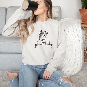 Plant Lady Sweatshirt, Heavy Blend Sweatshirt