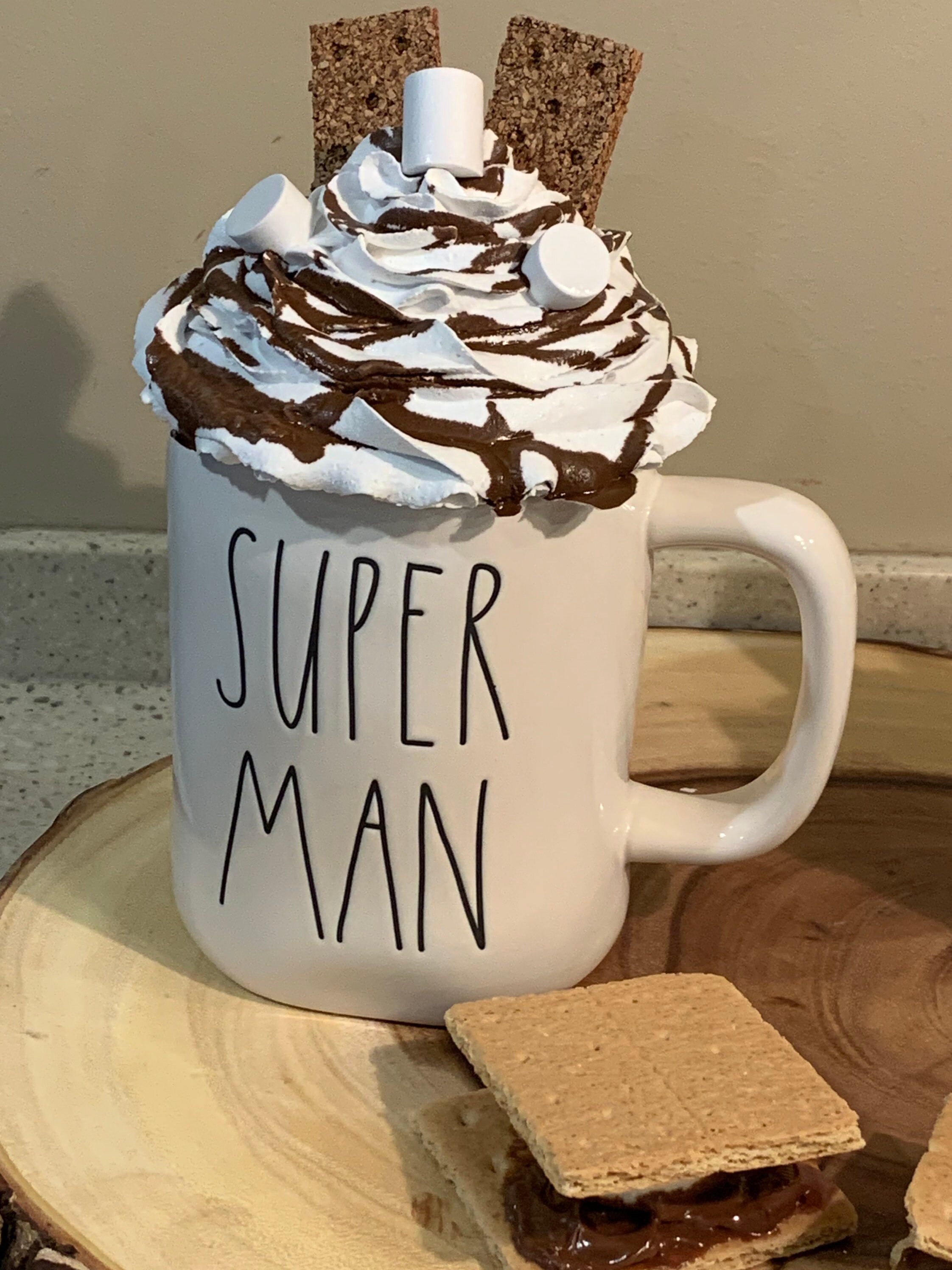 Smore Mug Toppers Etsy