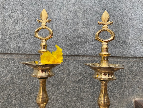 Brass kuthuvilakku 4 feet deals