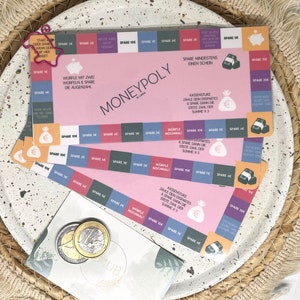 Save & Play / Moneypoly / Savings Challenge / Savings Game / Budget Planning / Envelope Method