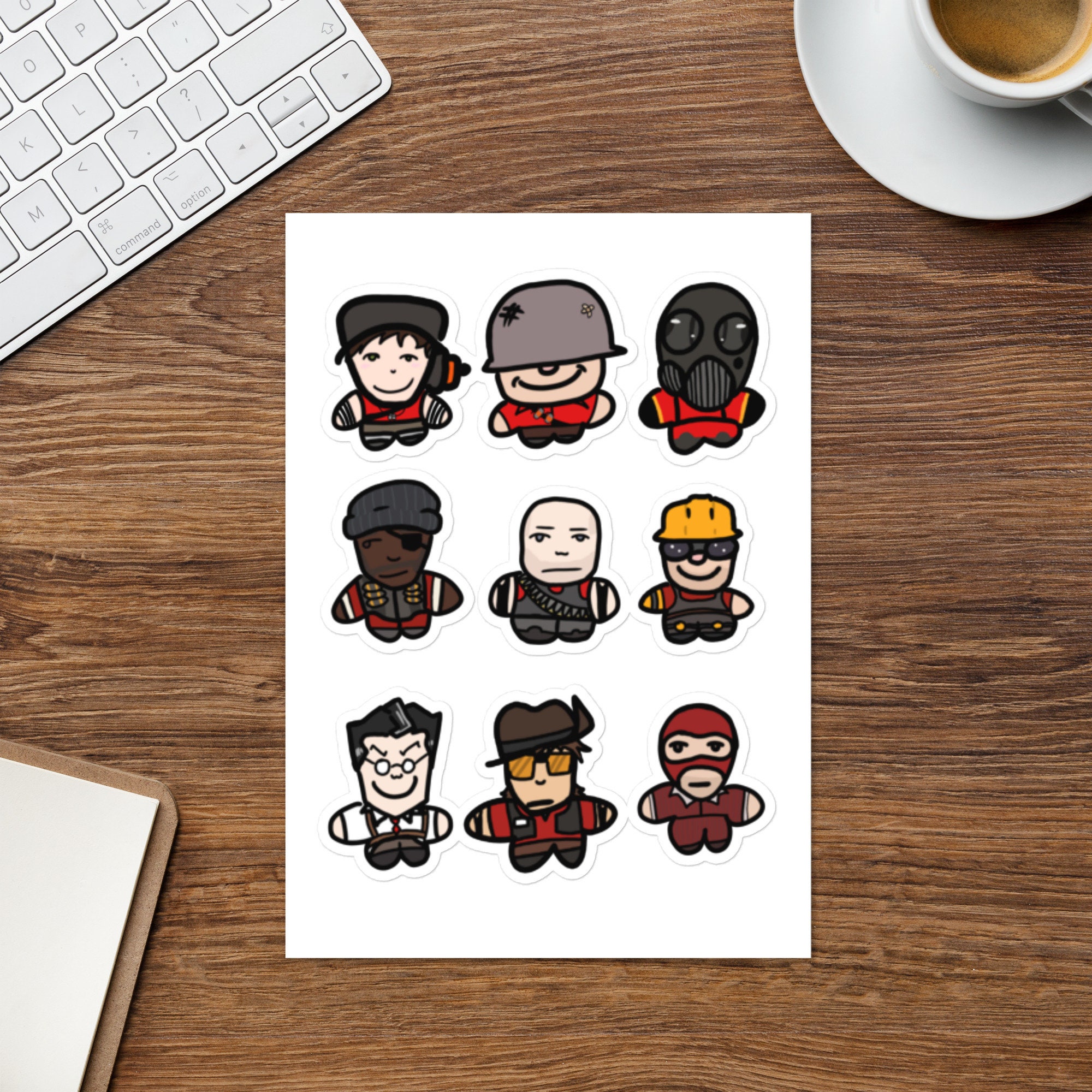 Goober Word Sticker Team Fortress 2 Goober Sticker Sheet - Etsy