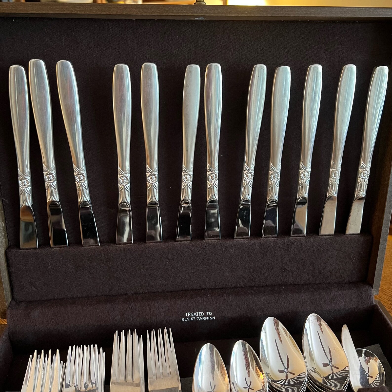 67 Piece Set of Inverness Silverplate Flatware by Ecko Silver - Etsy