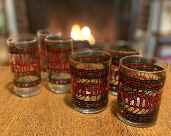 2024-25 秋冬新作  ハイブランドの Merry Stained Rimmed Gold Fashioned Old Double Christmas クリスマス