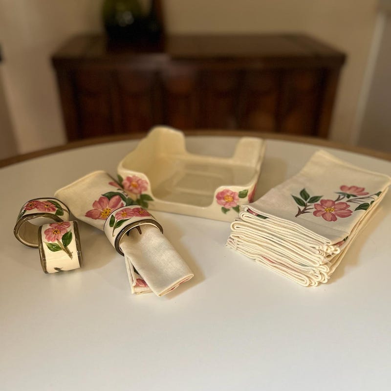 Rosa Napkin Ring -Set of 4
