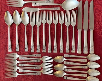 Coronation Silverplate Flatware by Oneida Community Sold