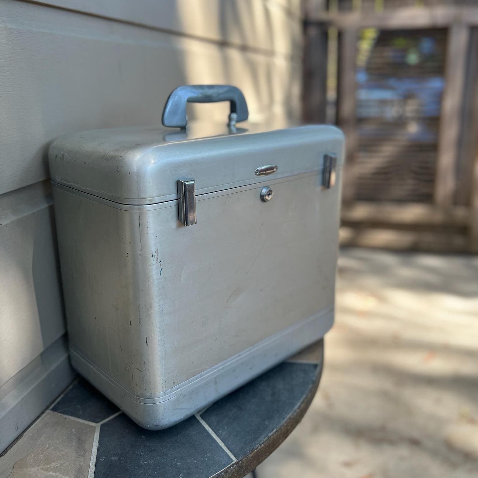Vintage Aluminum Pilot Case by Zero Halliburton | XL Travel Train