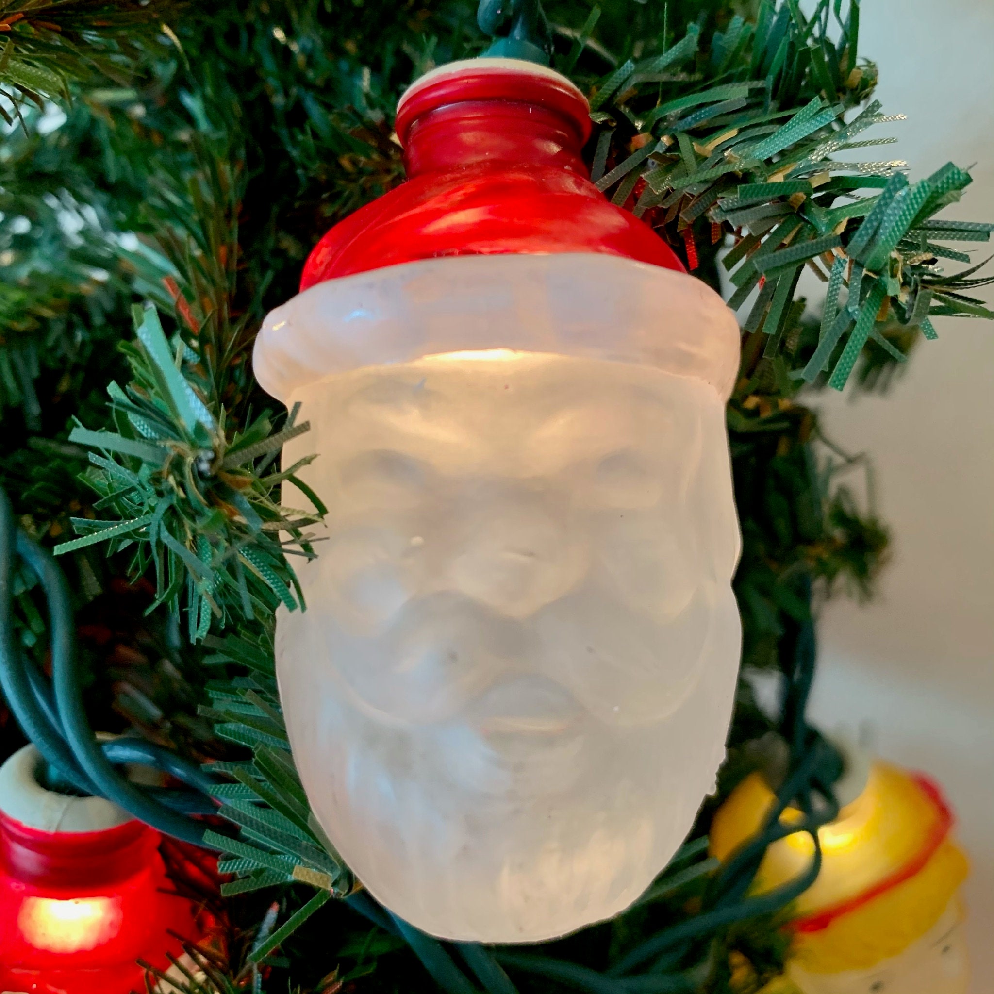 Vintage Light Covers by Old World Christmas Christmas Light Etsy